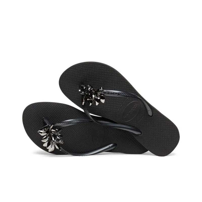 Havaianas HAVIANA Minerals Crystal Flip Flops Women's Black-0