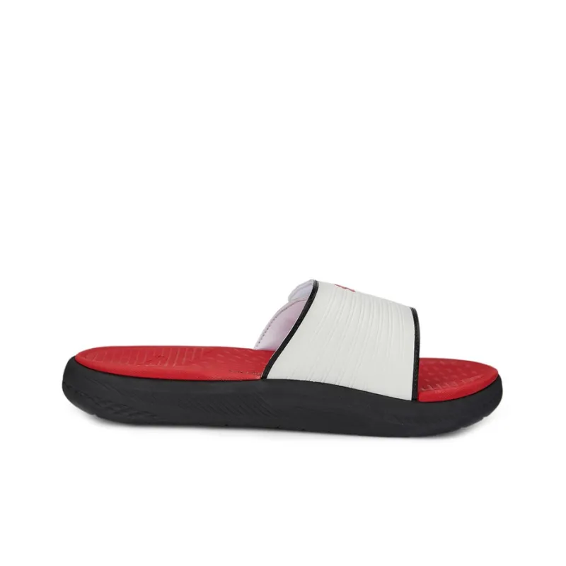 PUMA Softride Slide 'White Black Red'-1