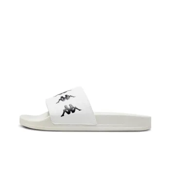 Kappa Slide Slippers Women's White/Black