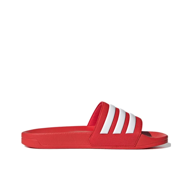 Adidas Adilette Shower Slides Vivid Red Cloud White-1