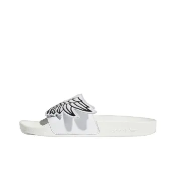 Adidas Originals Adilette Slides Jeremy Scott Wings White