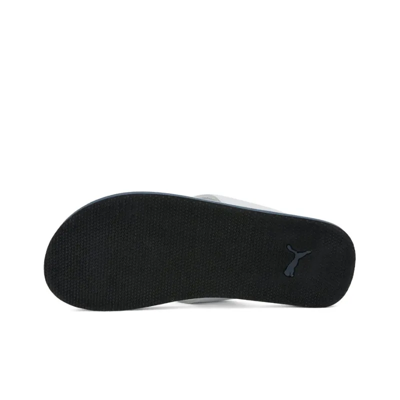 PUMA Rubber Sole Slip-Resistant Slippers Men's White-4