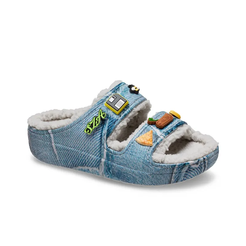 Crocs X Sza Classic Cozzzy Sandal 'Denim'-2