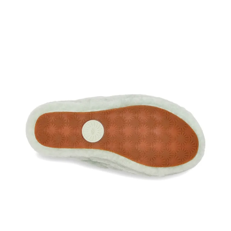 UGG FLUFF YEAH Slide Stylish Sandals Women's Mint-5