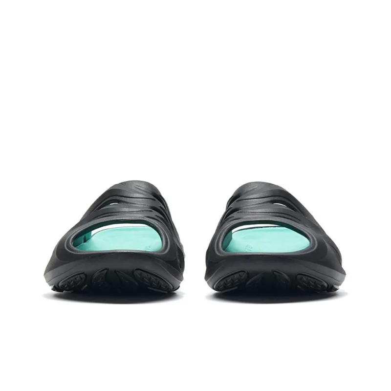 XTEP Quiet Slide Slippers Men's Black Green-3