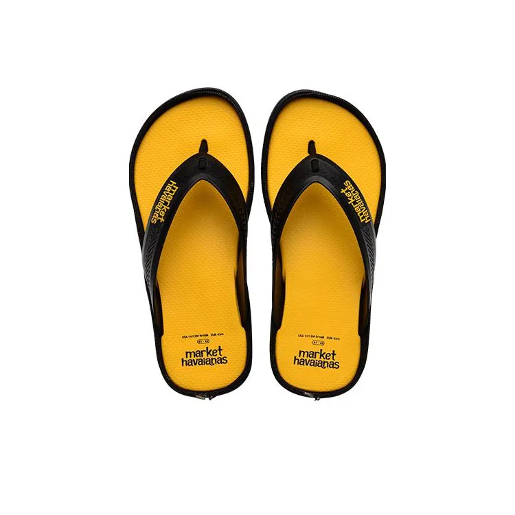 Market Zip Top x Havaianas Slide Slippers Unisex Black-6
