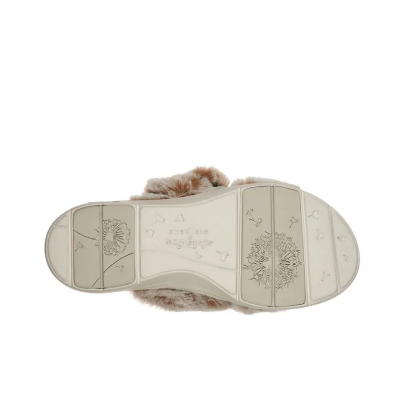 Skechers ARCH FIT LOUNGE Rubber Sole Slippers Women's Taupe-4