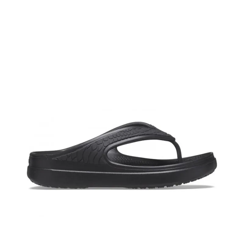 Crocs Sloane Snake Minimalistic Casual Shoe Black Women's-1