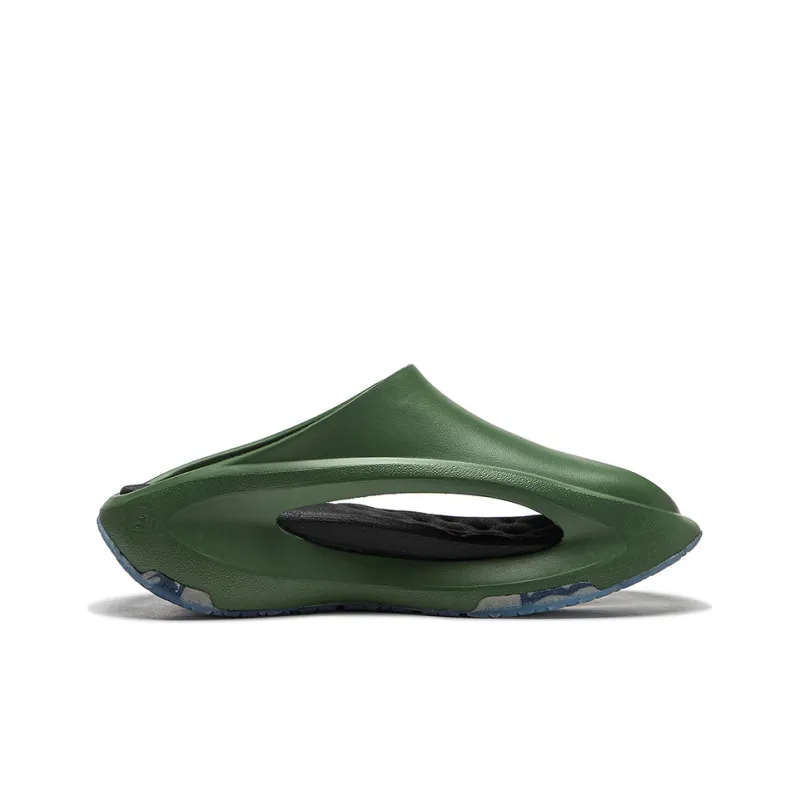 MARKET x LiNing Yun You Slay Quiet Abrasion Resistant Slide Slippers Unisex Garden Green-1