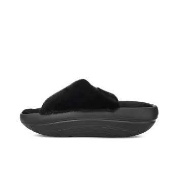 UGG FoamO UGGplush Slide Black Women's