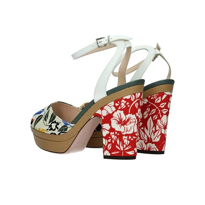 FENDI One Strap Sandals Women's Multicolor-2