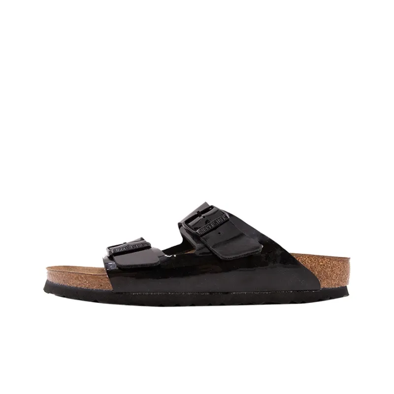 Birkenstock Arizona Birko Flor Patent Leather Black-0
