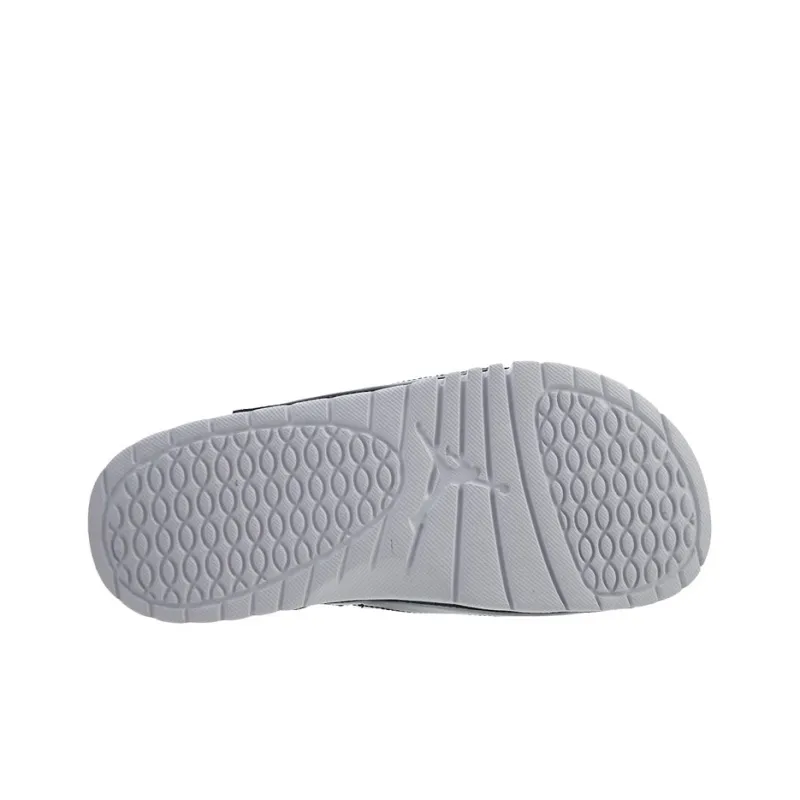 Jordan Hydro11 Rubber Sole Abrasion-Resistant Slide Slippers Men's Black White-5