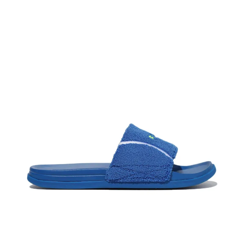 FILA Slide Slipper Unisex Blue Korean Style-1
