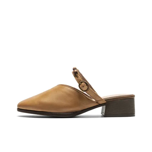 Q.VONTON Closed Toe Slippers Women's