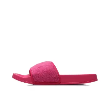 Disney x LiNing Rubber Sole Slip Resistant Quiet Slide Slippers Women's Pink