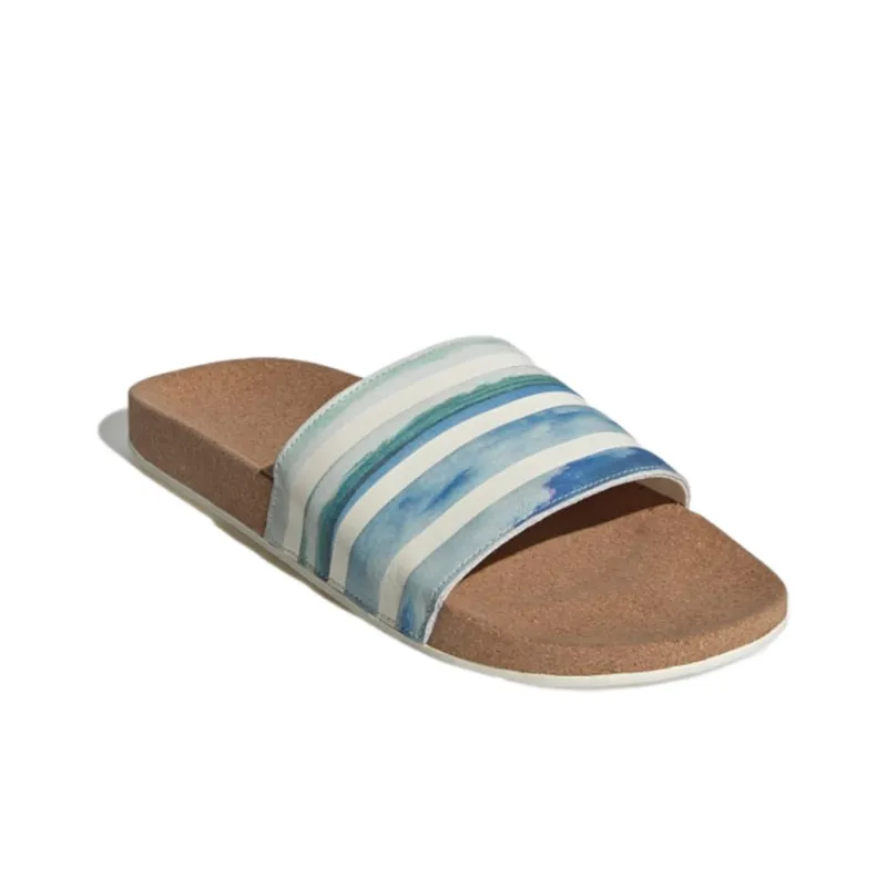 Adidas Adilette Cork Slides Off White-2
