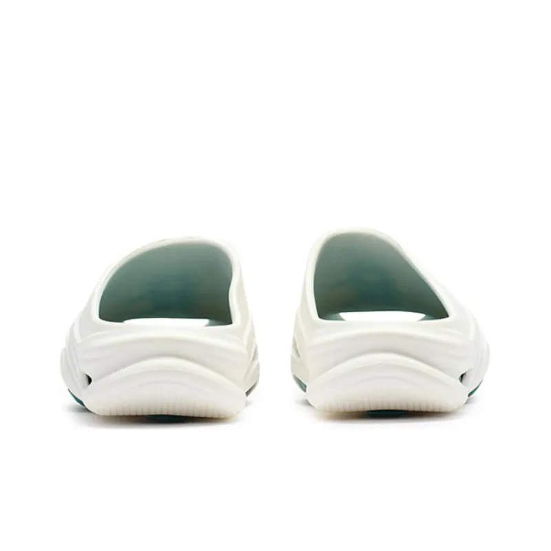 361° N40 Quiet Slide Slippers Unisex White Green-2