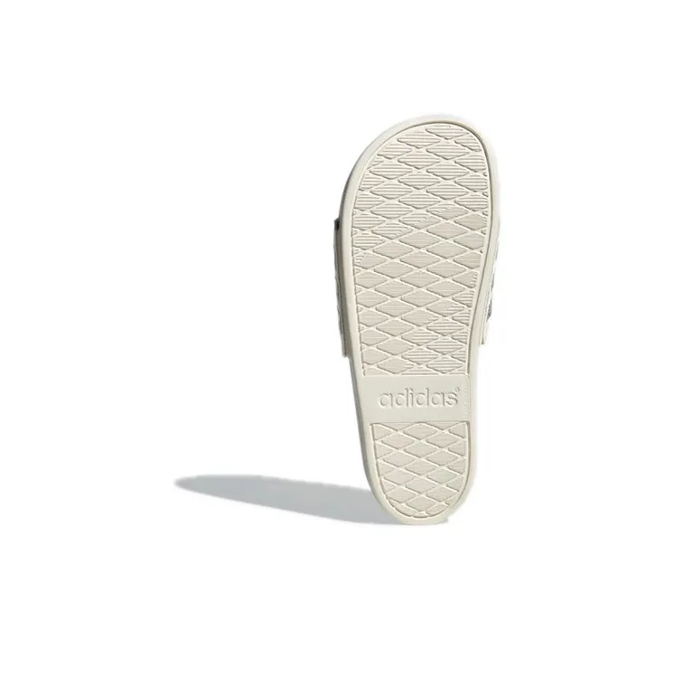 Adidas Adilette Comfort Slide 'White Matte Silver' Women's-5