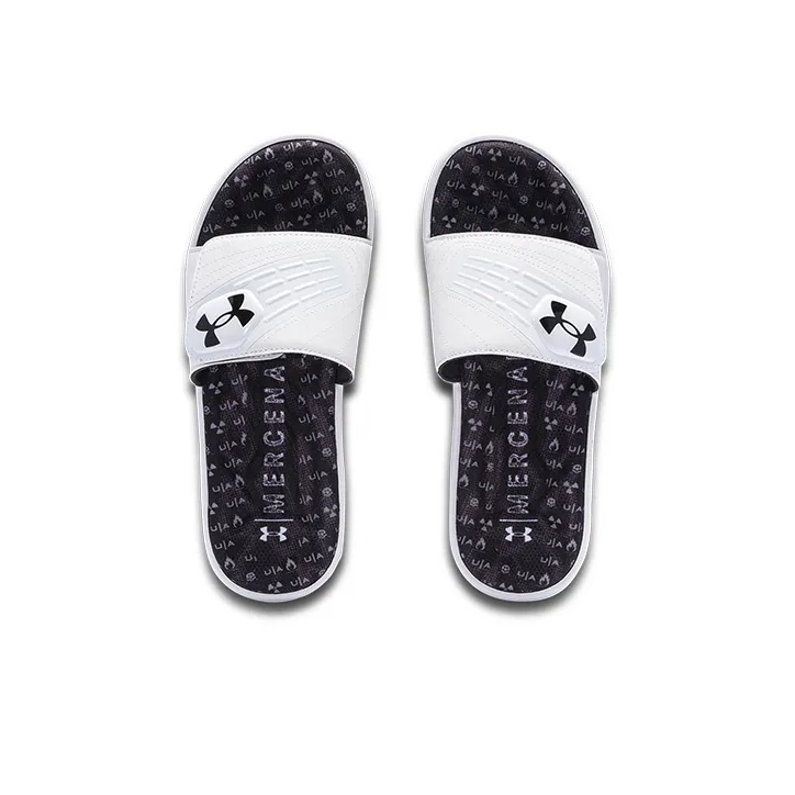 Under Armour Mercenary 12 Slide 'White Black'-3