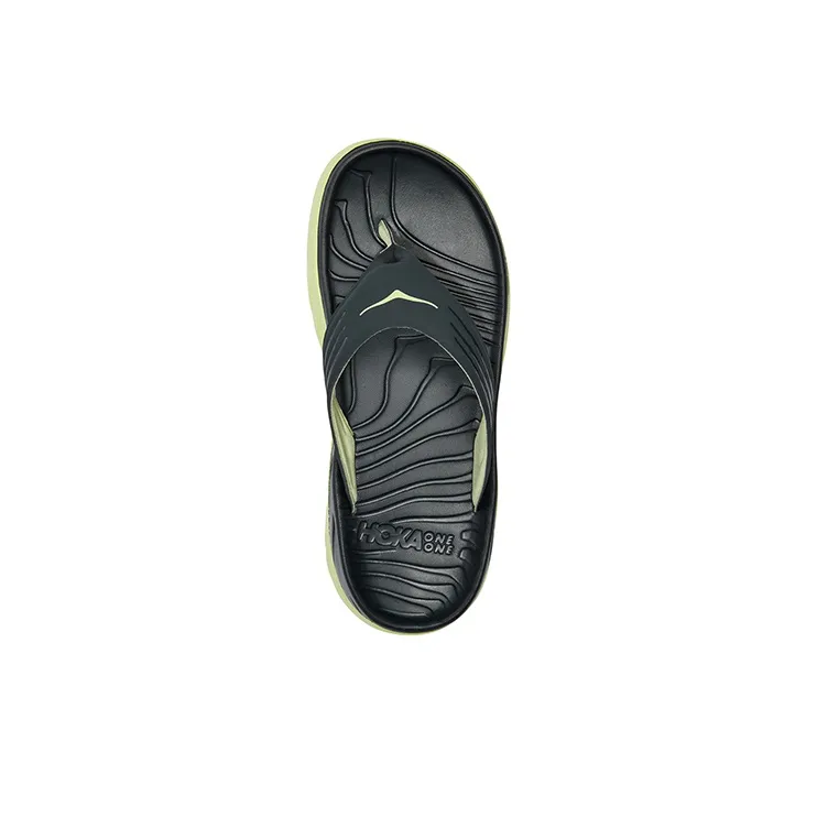HOKA ONE ONE Ora Recovery Flip Slide 'Blue Graphite Butterfly'-2