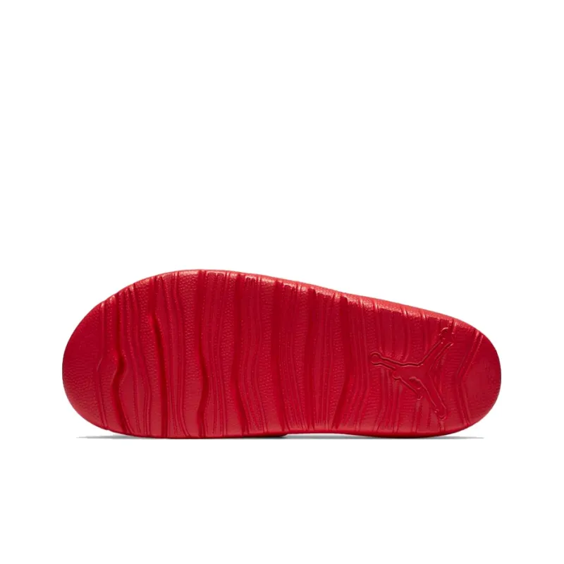 JORDAN Break Se Red Slippers-3