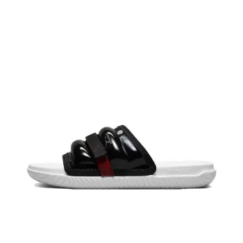 JORDAN Super Play Slide 'Black University Red'