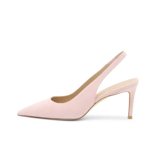 stuart weitzman 90mm Suede Sling-back Pumps