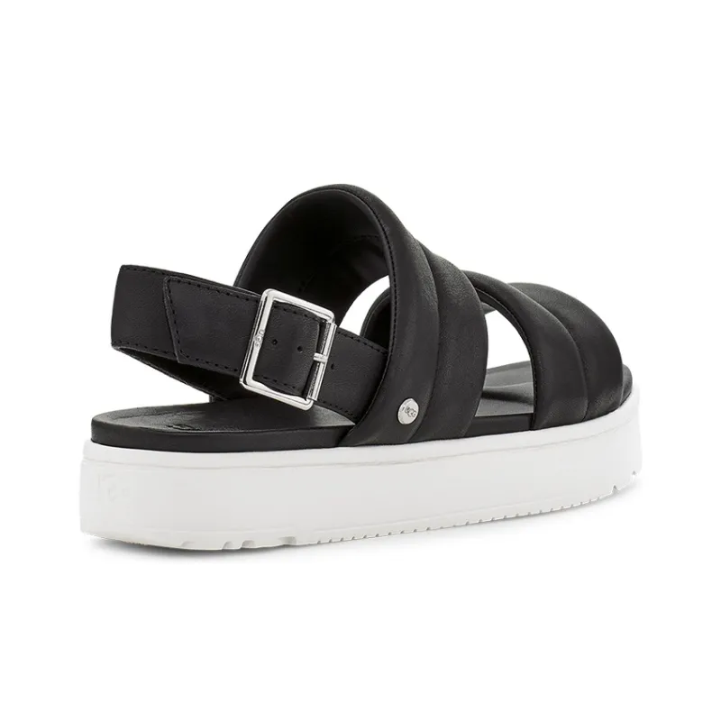 UGG Zayne One Strap Sandals Women's Black-3