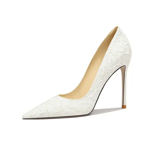 Lily Wei High Heels Women's White