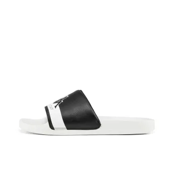 Kappa Slide Slippers Unisex Black/Korean White