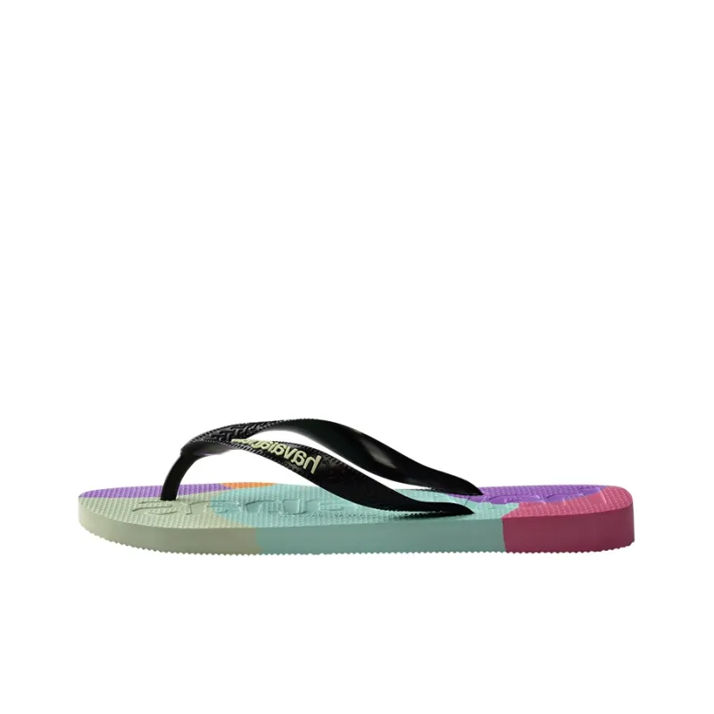 Havaianas Logomania Multicolor Slippers Unisex Multicolor Patterns-0