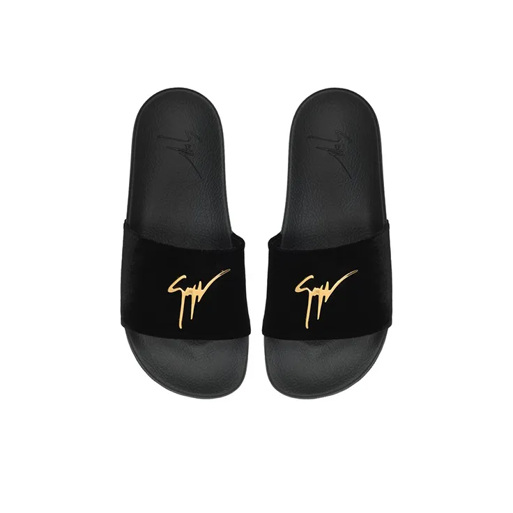 Giuseppe Zanotti Brett Slide Slippers Women's Black-4