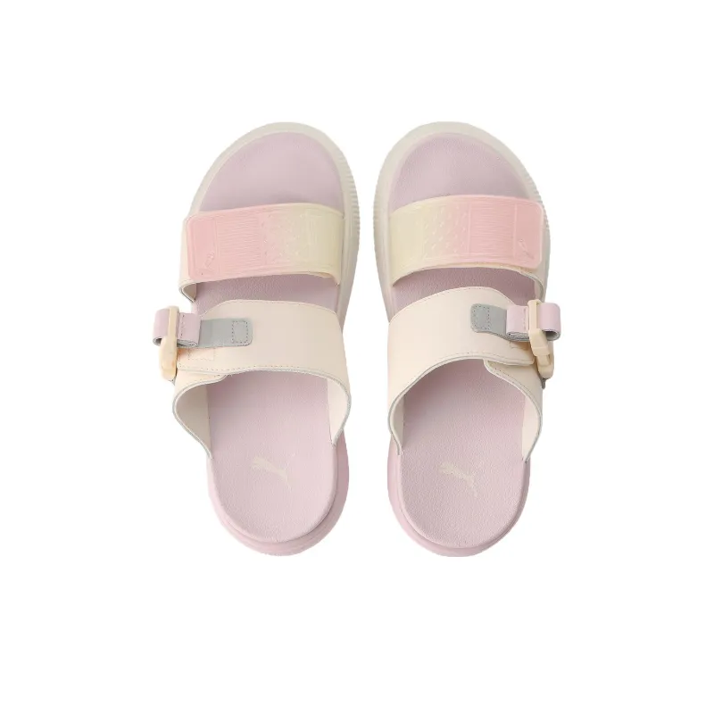 Puma Women's Suede Mayu Slide 'Summer Camp - Pristine Lavender Fog'-3
