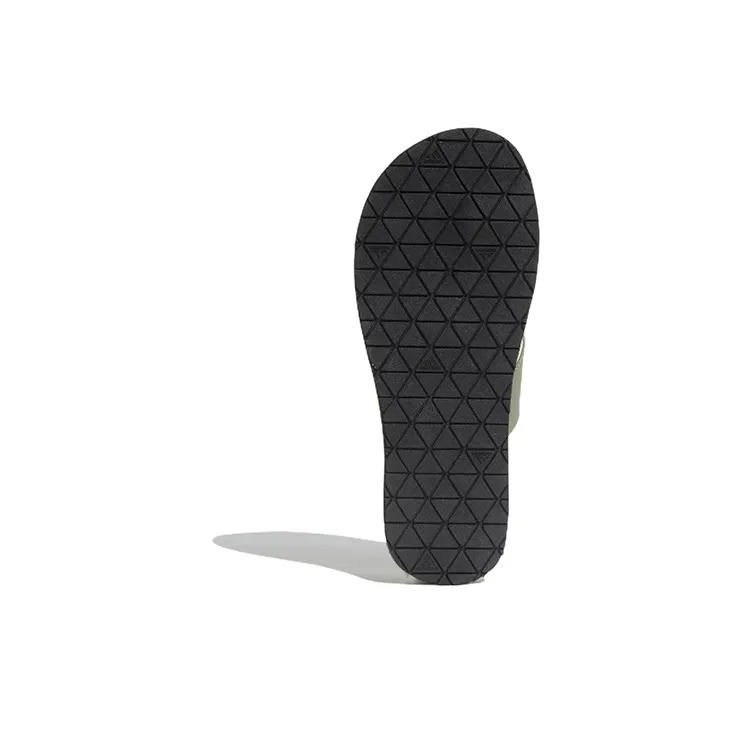 Adidas Slalon Slippers Rubber Sole Slip-Resistant Slide Slippers Men's Green-5