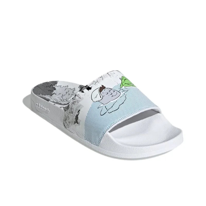 Adilette Monsters Inc. X Adidas Originals Lite 'Mike & Sulley'-2