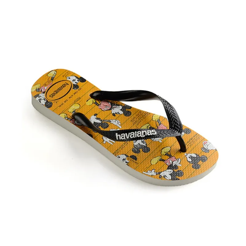 Havaianas Disney Stylish Mickey Mouse Stylish Sandal Unisex Tea Yellow-2