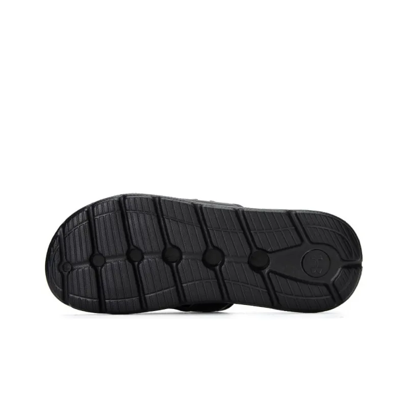 Under Armour Ignite 7 Slide 'Black White' Women's-4