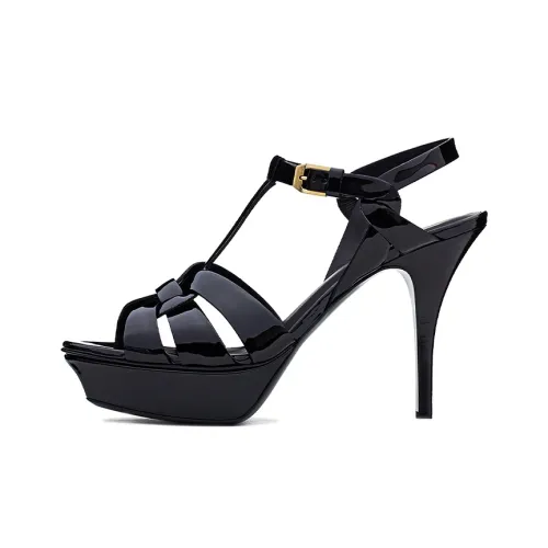 SAINT LAURENT Tribute One-Strap Sandals Women's