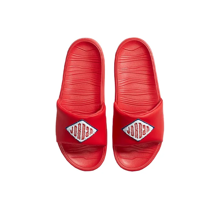 JORDAN Break Se Red Slippers-2