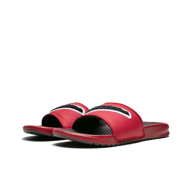 Nike Benassi Jdi Chenille 'Gym Red'-2