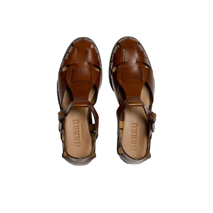HEREU Buckle-fastening Cut-out Sandals Women's-2