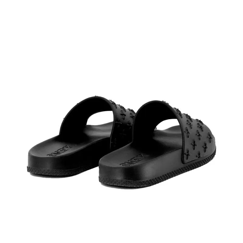 SMFK Totem Slide Slippers Women's Midnight Black-2