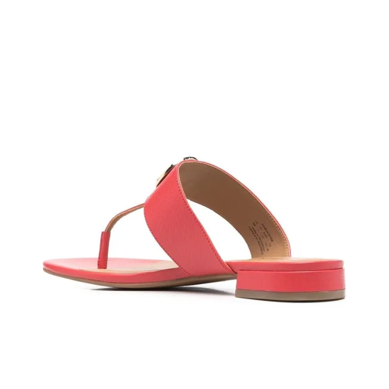 EMPORIO ARMANI Flip Flops Women's Orange Red-3