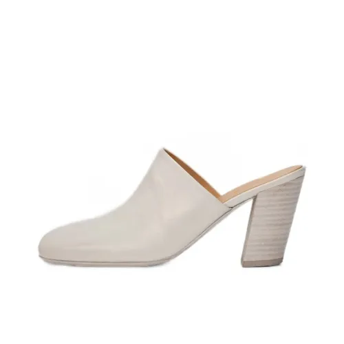 Marsèll Square-toe Leather Mules