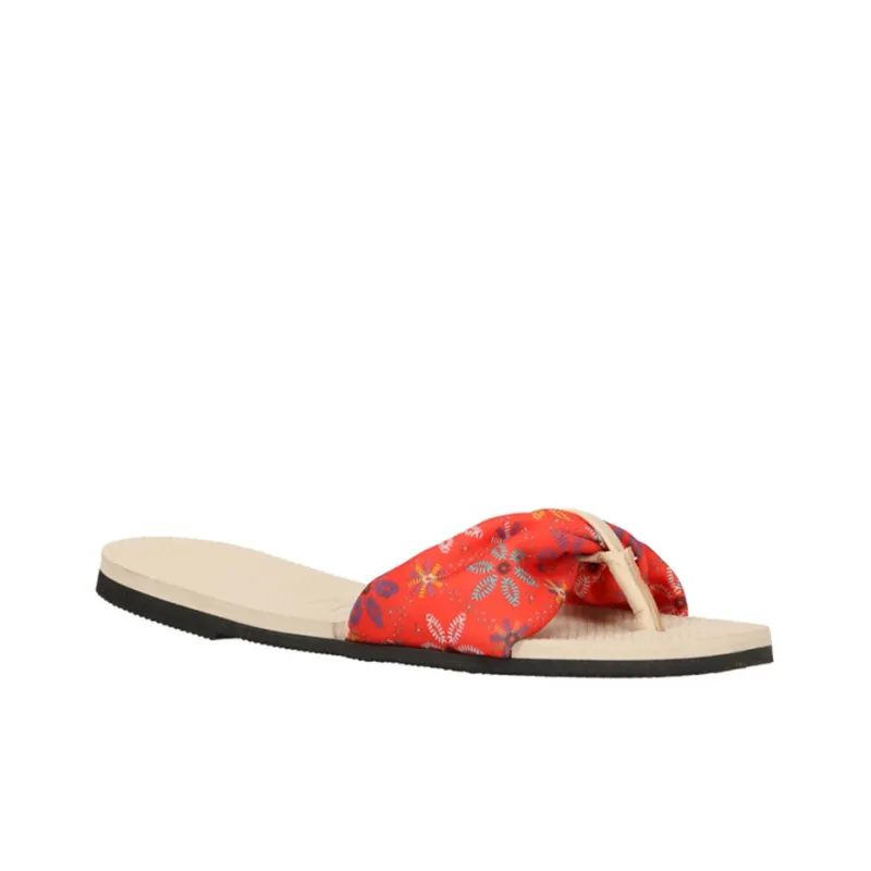 Havaianas Huaui Na You St Trop Flip Flops Women's Bean Gray-2
