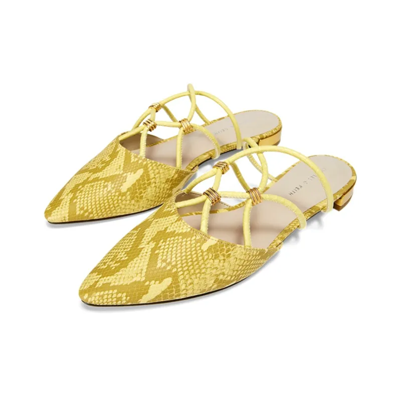 CHARLES&KEITH Stylish Sandal Women's Yellow-2
