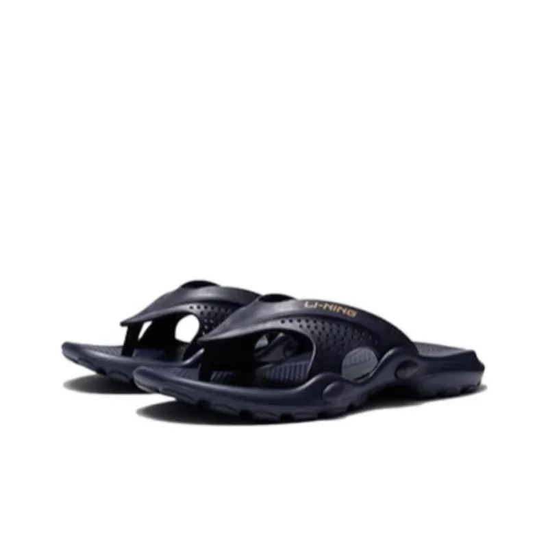 LiNing EVA Slide Slippers Men's Dark Shadow Blue-2