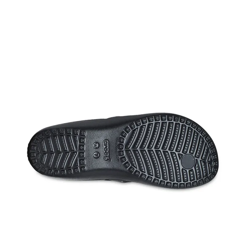 Crocs Kadee 2 Printed Flip Minimalistic Casual Flip Flops Black Women's-6