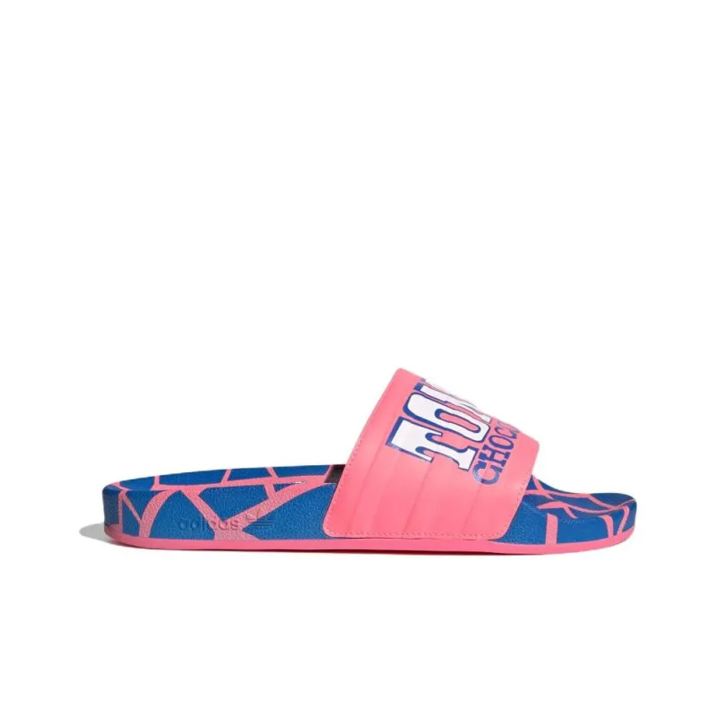 Adidas Originals Claquette Adilette Tony's Chocolonely Rouge 'Acid Red Bluebird'-1